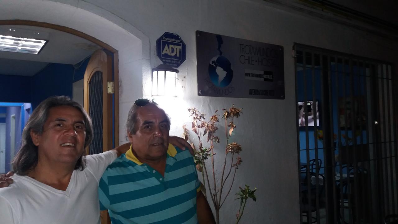 Trotamundos Hostal Santiago de Chile Bagian luar foto