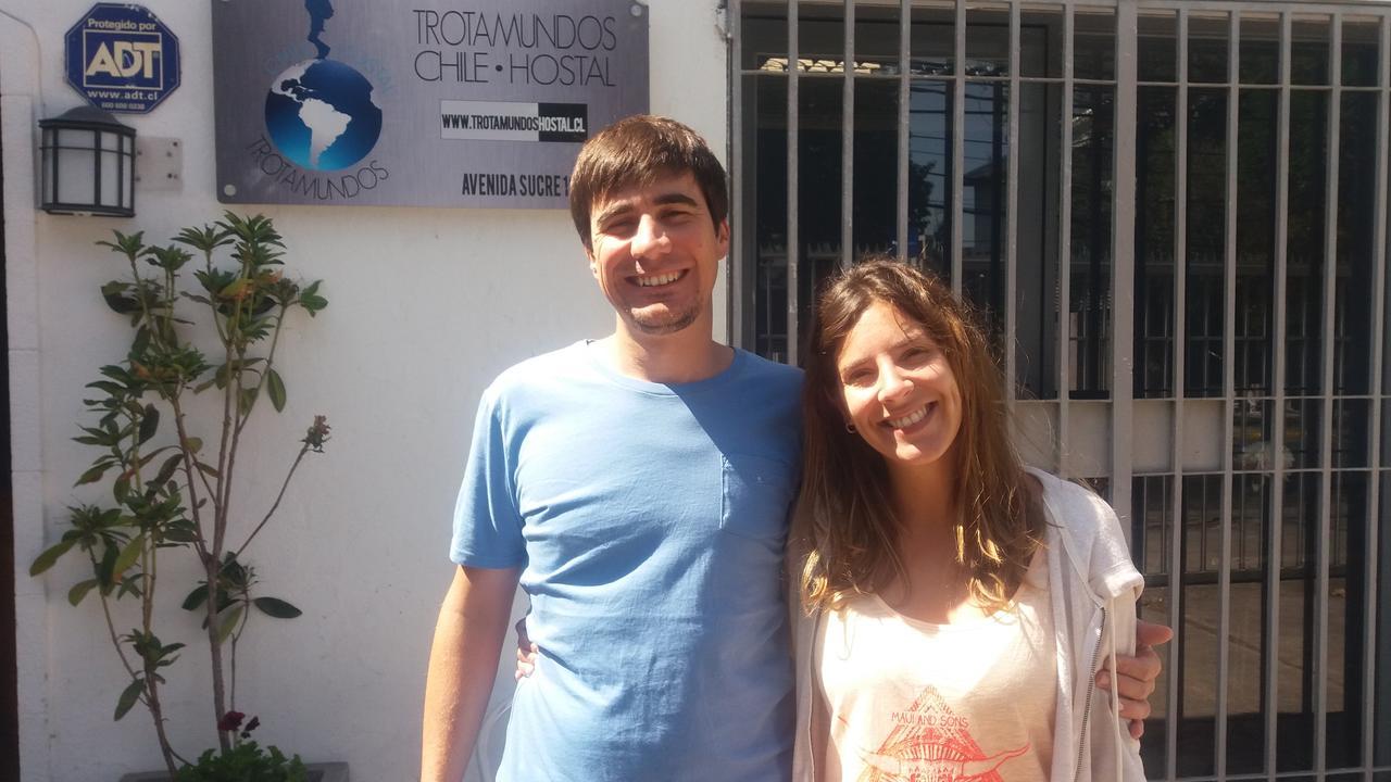 Trotamundos Hostal Santiago de Chile Bagian luar foto