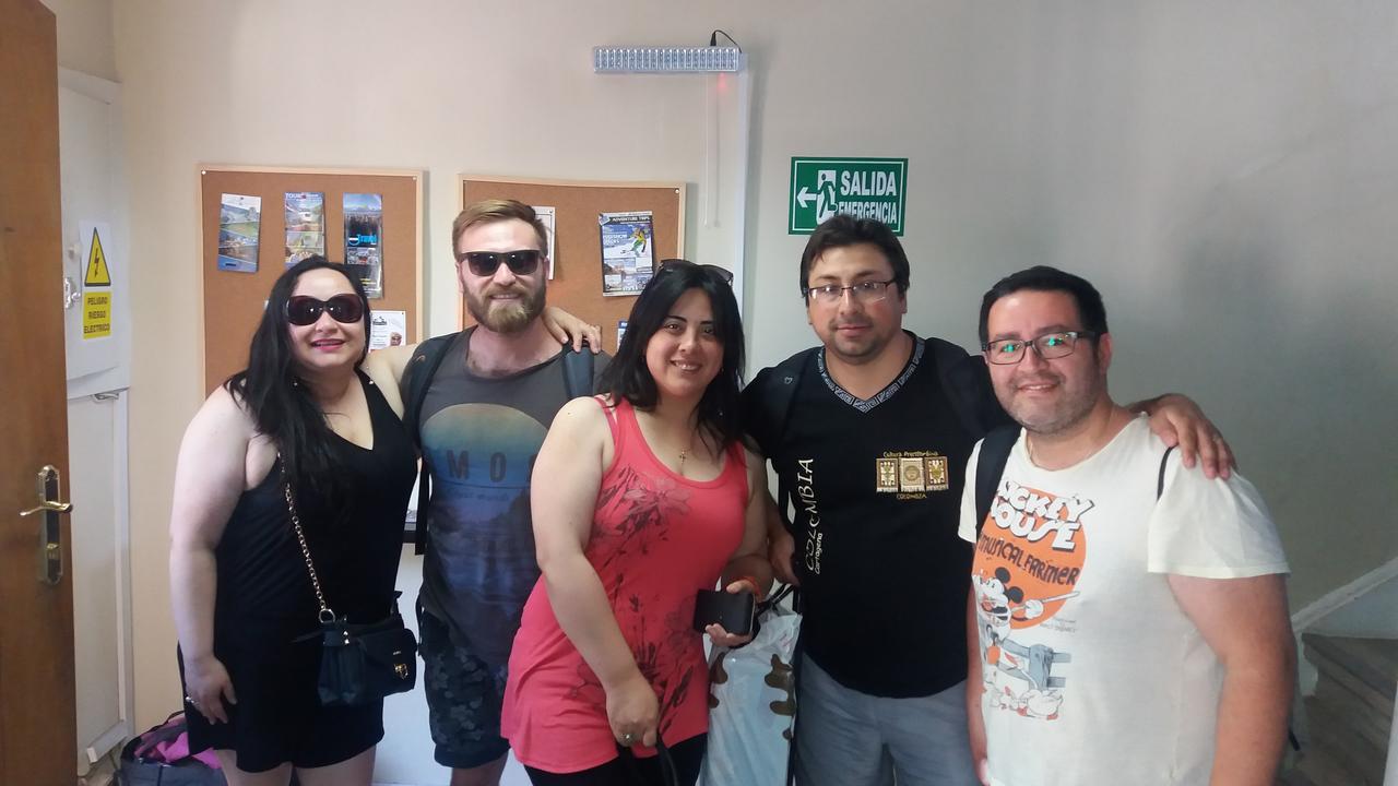 Trotamundos Hostal Santiago de Chile Bagian luar foto